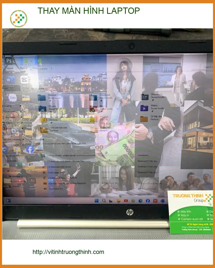 Trung tâm Thay màn hình laptop Quận Bình Thạnh - Anh Khoa sinh viên cần thay gấp