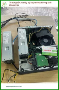 Chị Diễm thay nguồn pc hp prodesk không khởi động được Quận Phú Nhuận