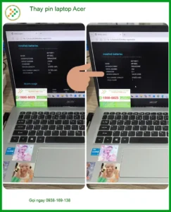 Anh Duy sinh viên tìm Trung tâm Thay pin laptop Acer Quận Tân Bình