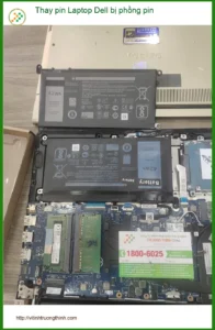 Chị Thảo giáo viên ở Quận 7 lo lắng vì pin Laptop Dell bị phồng