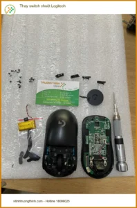 Dịch vụ Thay switch chuột Logitech Quận Thủ Đức uy tín – Anh Long kỹ sư sửa lỗi click đúp