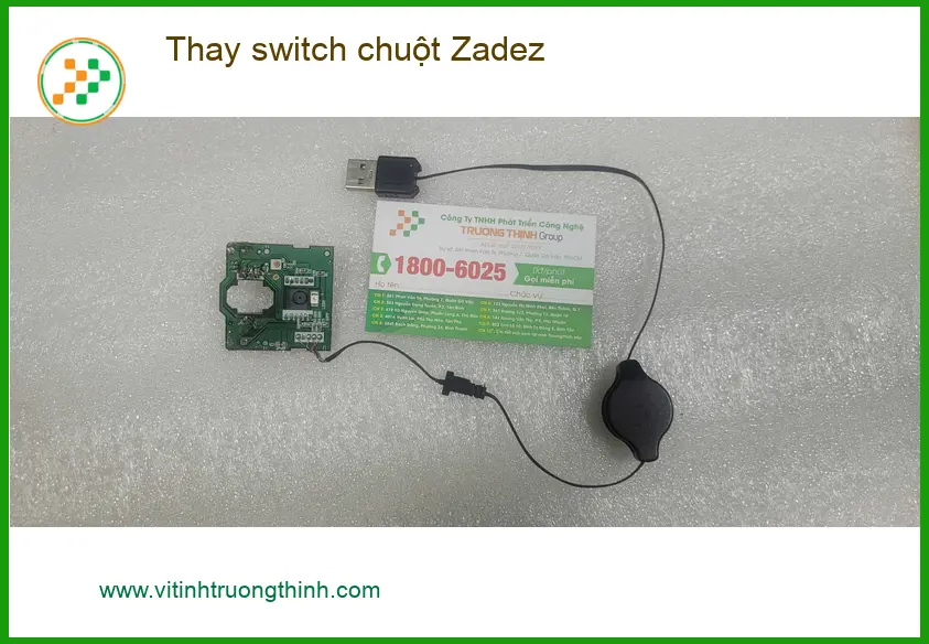 Địa điểm Thay switch chuột Zadez Quận Bình Tân của Anh Minh quản lý