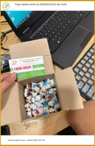 Địa điểm thay switch phím cơ MONSGEEK Quận Tân Bình – Anh Quân kỹ sư phần mềm
