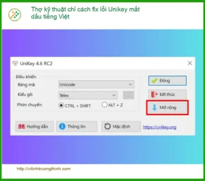 Thủ Thuật Phần Mềm Thợ Kỹ Chỉ Cách Fix Lỗi Unikey Mất Dấu Tiếng Việt Nhanh Chóng, Hiệu Quả
