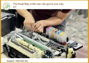 Thủ thuật Máy in: Khi nào cần gọi kỹ sửa máy in? Giải pháp toàn diện từ A-Z