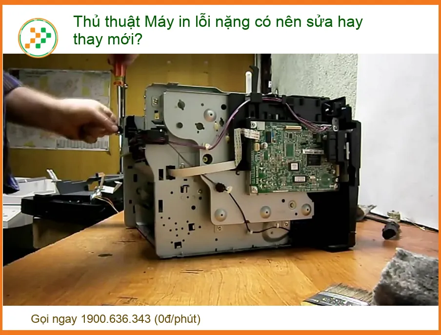Máy In Lỗi Nặng: Sửa Hay Thay Mới? Chuyên Gia Giải Đáp Từ A-Z!