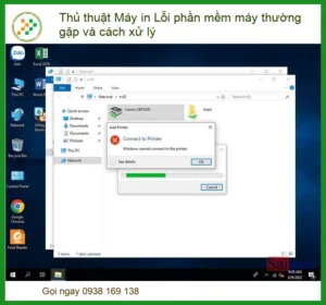 Thủ thuật Máy in Lỗi phần mềm máy thường gặp và cách xử lý nhanh chóng