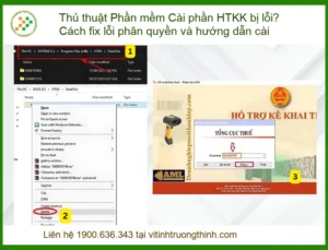 Cài phần mềm HTKK bị lỗi? – Cách fix lỗi phân quyền và hướng dẫn cài đặt hiệu quả