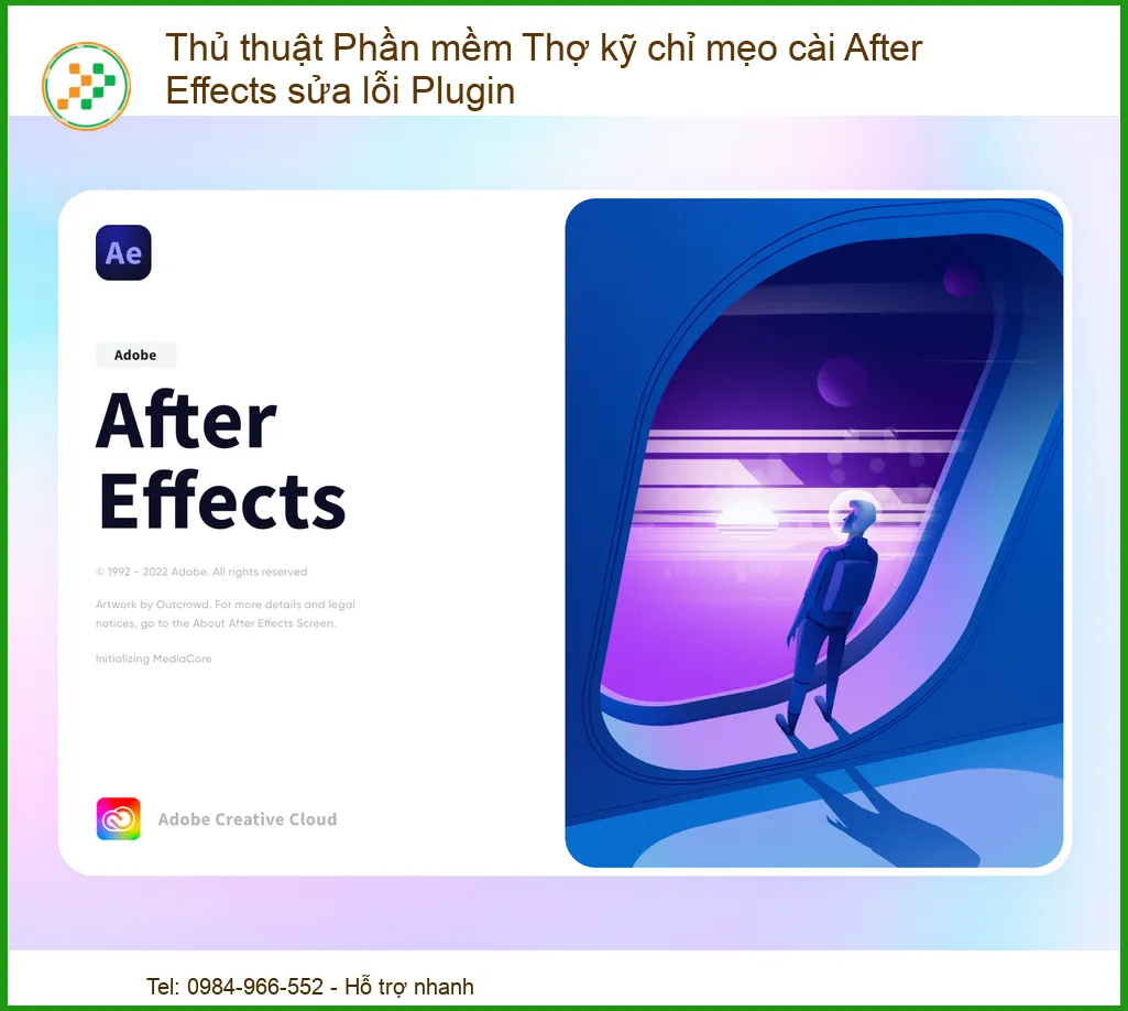 After Effects gặp lỗi Plugin, cài đặt khó khăn - Giải pháp khắc phục nhanh chóng và hiệu quả