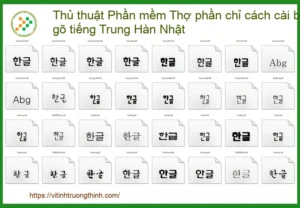 Không gõ được tiếng Trung, Hàn, Nhật trên máy tính? – Thợ phần mềm Trường Thịnh chỉ cách cài bộ gõ chuẩn, nhanh chóng!