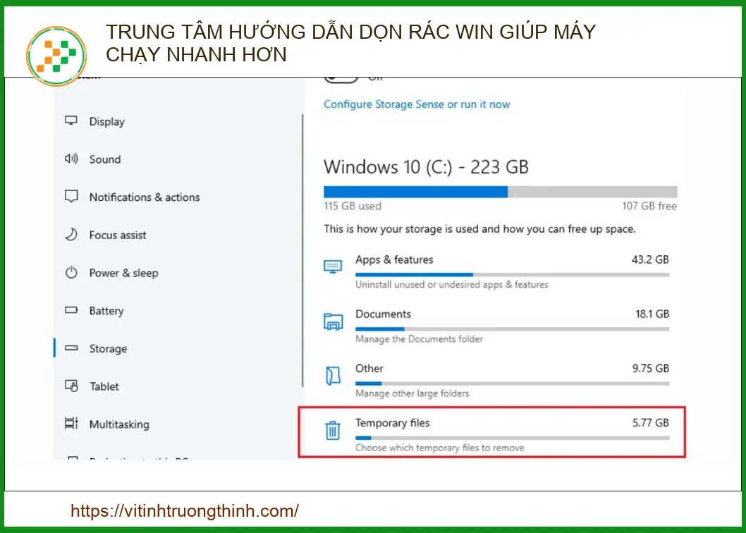 Hướng dẫn dọn rác Win giúp máy chạy nhanh hơn cực hiệu quả 2026