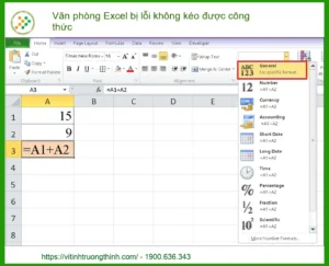 Văn Phòng Excel Bị Lỗi Không Kéo Được Công Thức? Giải Pháp Từ Chuyên Gia!