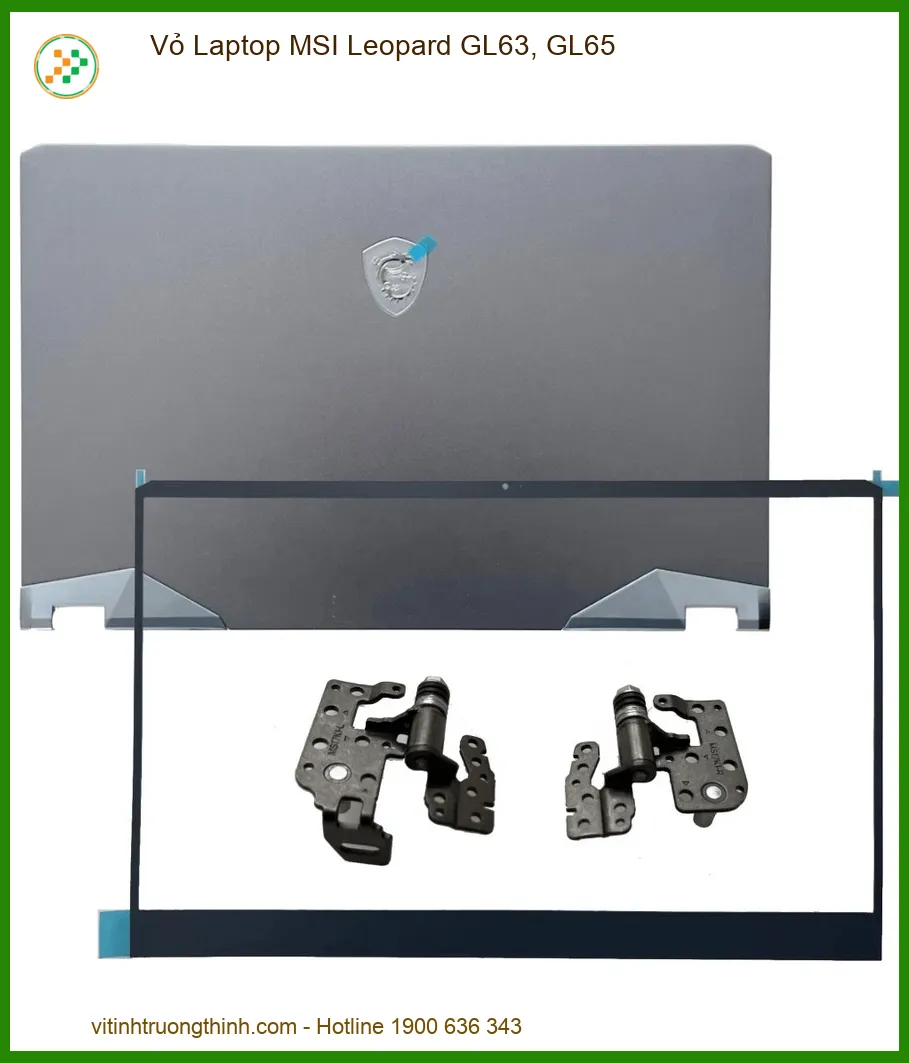 Vỏ Laptop MSI Leopard GL63, GL65 - Thay Thế Lấy Liền, Đảm Bảo Zin Chính Hãng