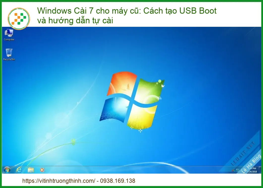 Windows Cài 7 cho máy cũ: Hướng dẫn chi tiết từ A đến Z để máy chạy mượt mà