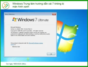 Cài Windows 7 Bị Màn Hình Xanh – Hướng Dẫn Khắc Phục Lỗi Hiệu Quả