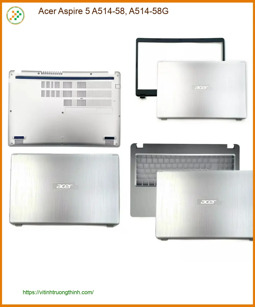 Vỏ Laptop Acer Aspire 5 A514 - Thay Vỏ Laptop Giá Rẻ TPHCM