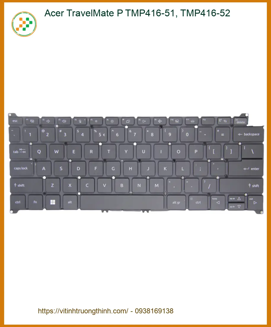 Bàn phím Laptop ACER TravelMate P TMP416-51, TMP416-52 - Thay Lấy Liền Giá Tốt TPHCM
