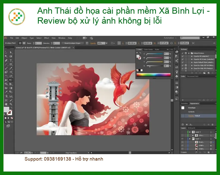 Laptop đồ họa cài phần mềm Bình Lợi - Tư vấn xử lý ảnh không lỗi