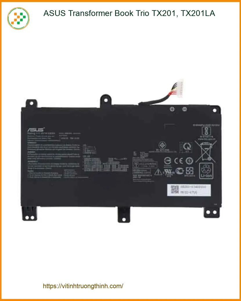 Pin Laptop ASUS TX201, TX201LA - Thay Lấy Liền Gần Đây | Giá Sinh Viên