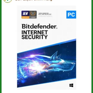 Antivirus Bản Quyền Bitdefender Internet Security 3 PC 12 Tháng – TPHCM Giá Rẻ