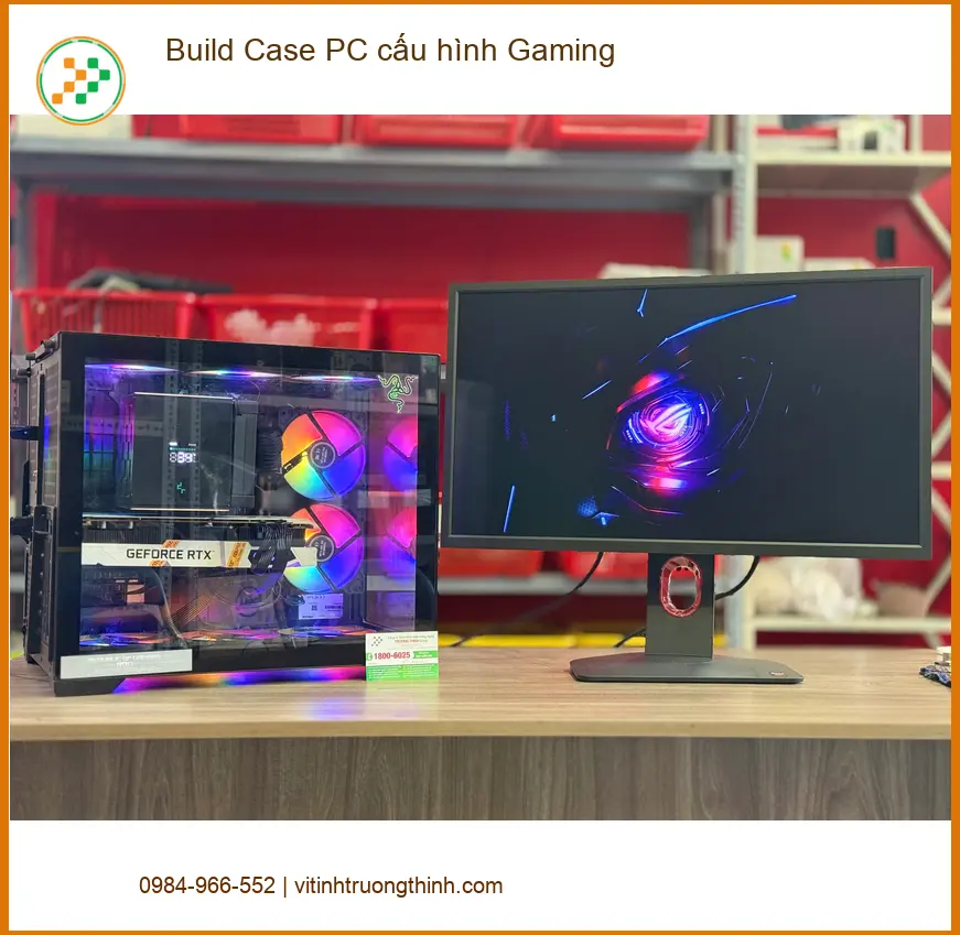 Địa điểm build PC cấu hình Gaming Quận 7 uy tín - Anh Quang review