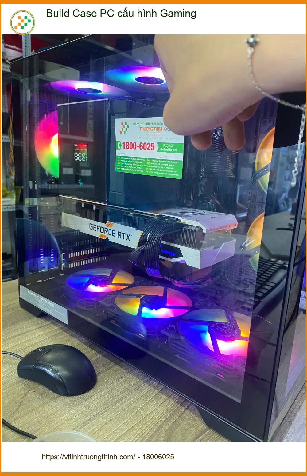 Địa điểm build PC cấu hình Gaming Quận 7 uy tín - Anh Quang review ảnh thực tế 1