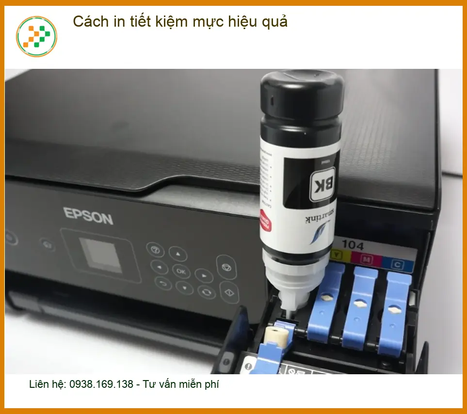 Thủ thuật Máy in Cách tiết kiệm mực hiệu quả - Tư vấn kỹ thuật tại TPHCM