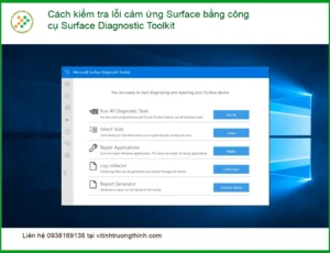 Cách kiểm tra lỗi cảm ứng Surface – Trung tâm hỗ trợ gần đây
