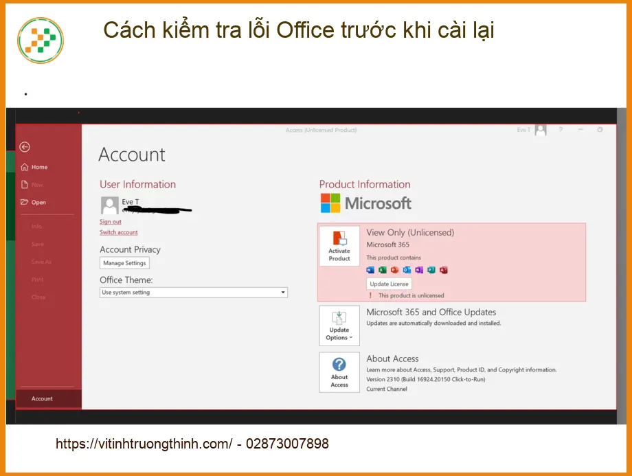 Văn phòng Cách kiểm tra lỗi Office trước khi cài lại - Hướng dẫn tự xử lý tại nhà