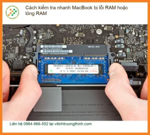 Macbook Cách kiểm tra nhanh lỗi RAM hoặc lỏng – Trung tâm hỗ trợ TPHCM