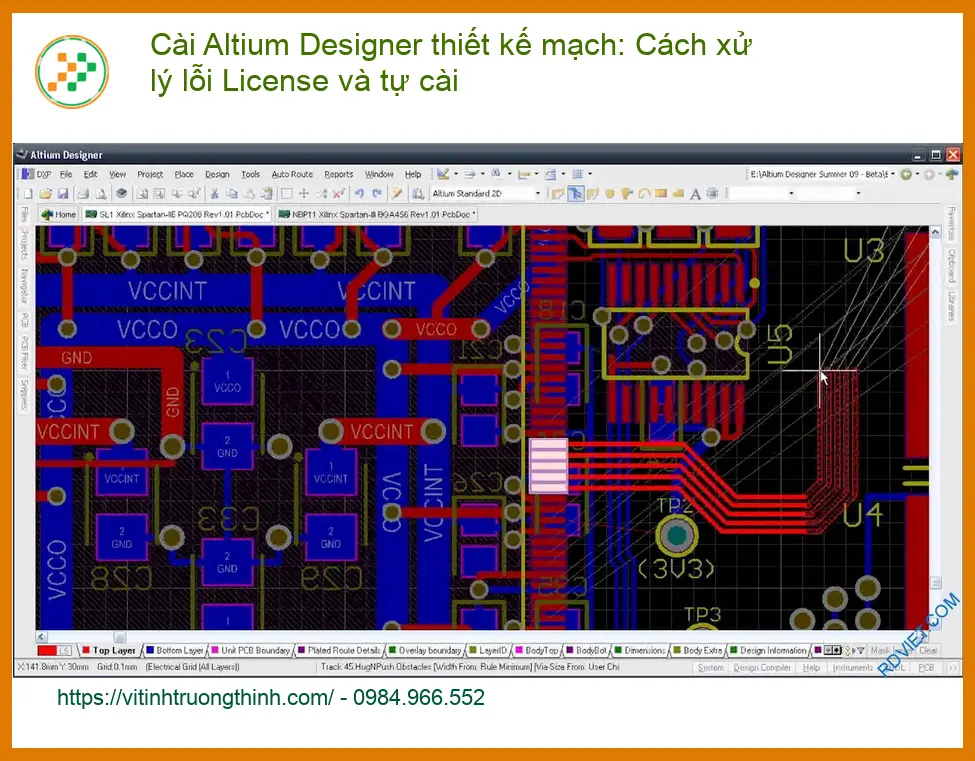 Thủ thuật Cài Altium Designer lỗi License – Trung tâm hỗ trợ kỹ thuật uy tín