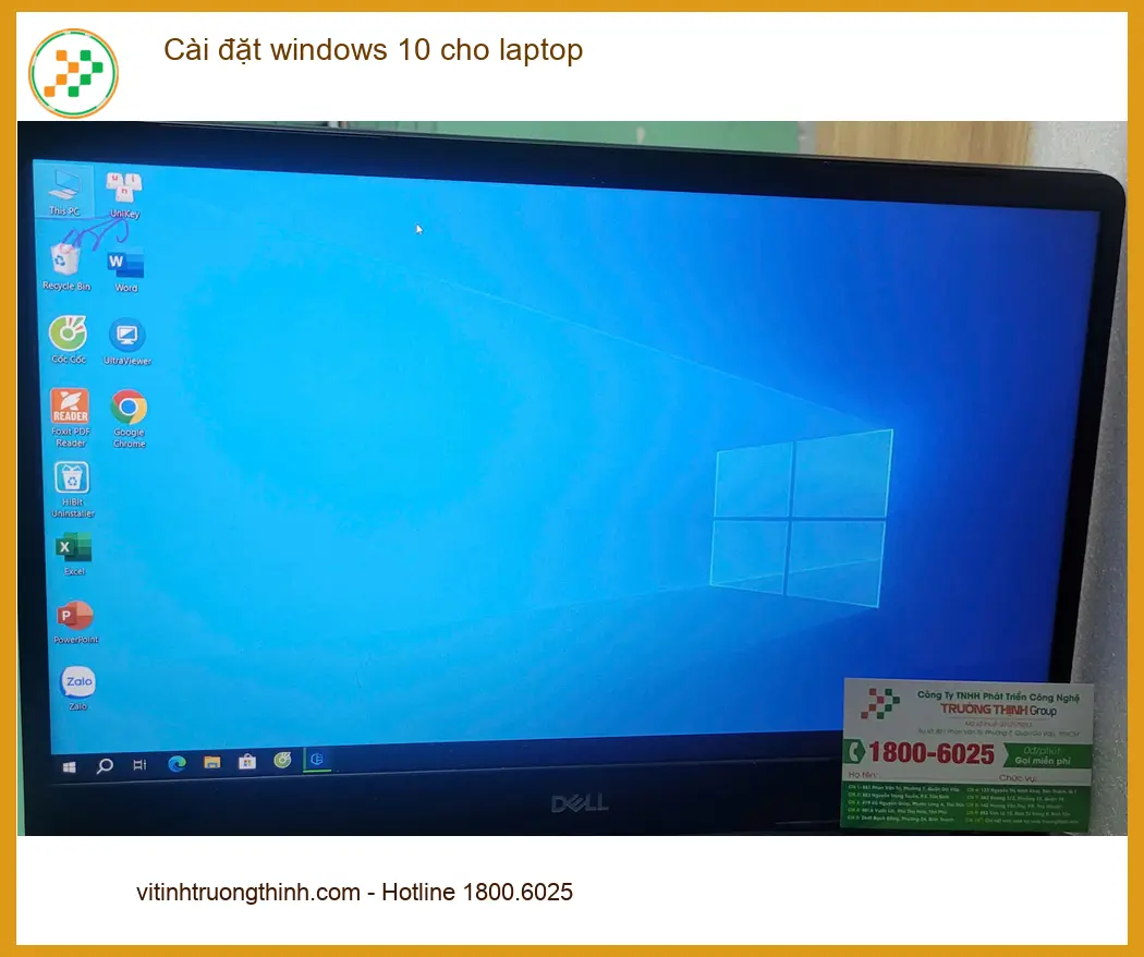 Dịch vụ cài Windows 10 cho laptop Quận Bình Tân - Anh Khôi trải nghiệm