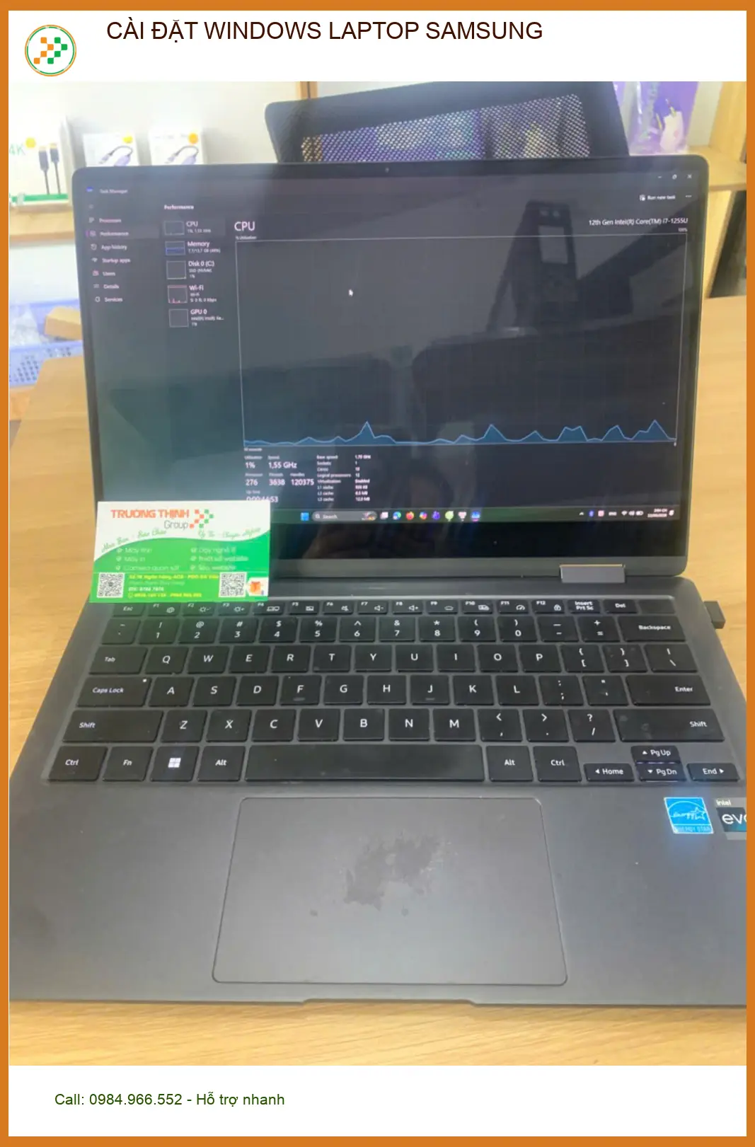 Tiệm Cài WINDOWS LAPTOP SAMSUNG Quận Tân Bình - Anh Quốc sinh viên cần giá rẻ