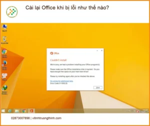 Văn phòng Cài lại Office khi bị lỗi – Cách tự xử lý tại nhà
