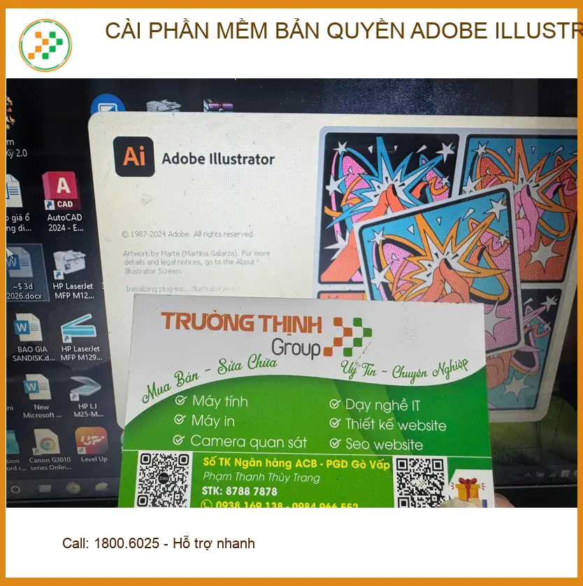 Anh Khải thiết kế đồ họa Cài Adobe Illustrator bản quyền tại Quận Tân Bình ảnh thực tế 1
