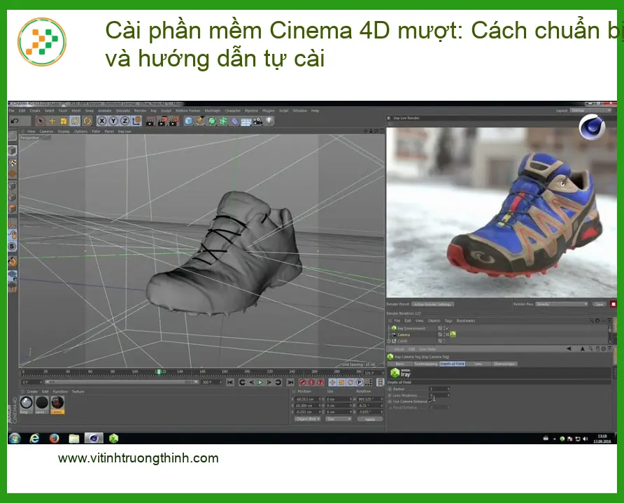 Thủ thuật Phần mềm Cài Cinema 4D mượt: Cách chuẩn bị - Tự xử lý tại nhà