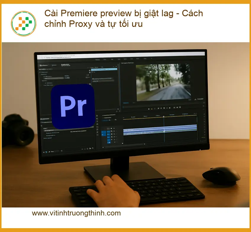 Cài Premiere preview giật lag - Chỉnh Proxy, tự tối ưu - Địa chỉ hỗ trợ