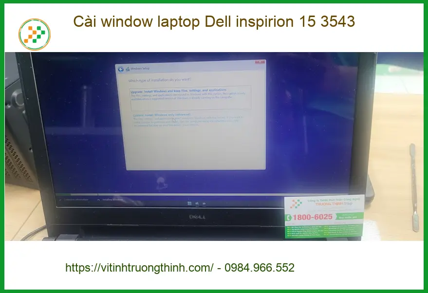 Anh Thái đánh giá dịch vụ cài window laptop Dell 15 3543 Quận Bình Tân