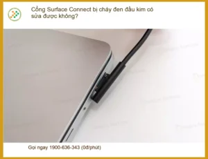 Cổng Connect cháy đen đầu kim sửa được không? – Địa chỉ sửa gần đây