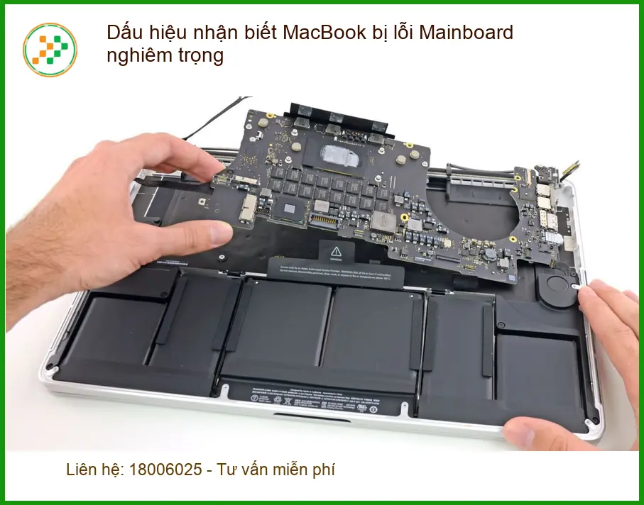 Macbook Dấu hiệu nhận biết MacBook bị lỗi Mainboard - Cách tự xử lý tại nhà