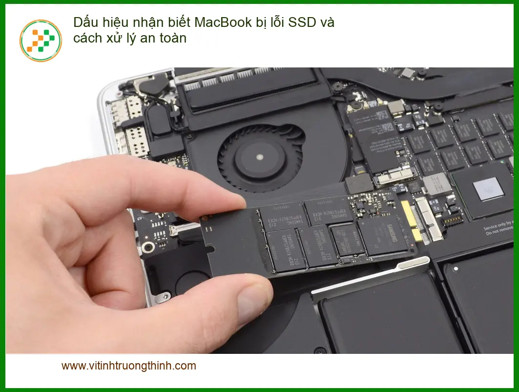 Macbook Dấu hiệu nhận biết MacBook bị lỗi SSD và cách xử lý an toàn - Trung tâm hỗ trợ uy tín TPHCM