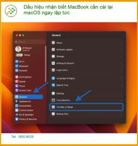 Dấu hiệu MacBook cần cài lại macOS ngay – Hỗ trợ uy tín TPHCM