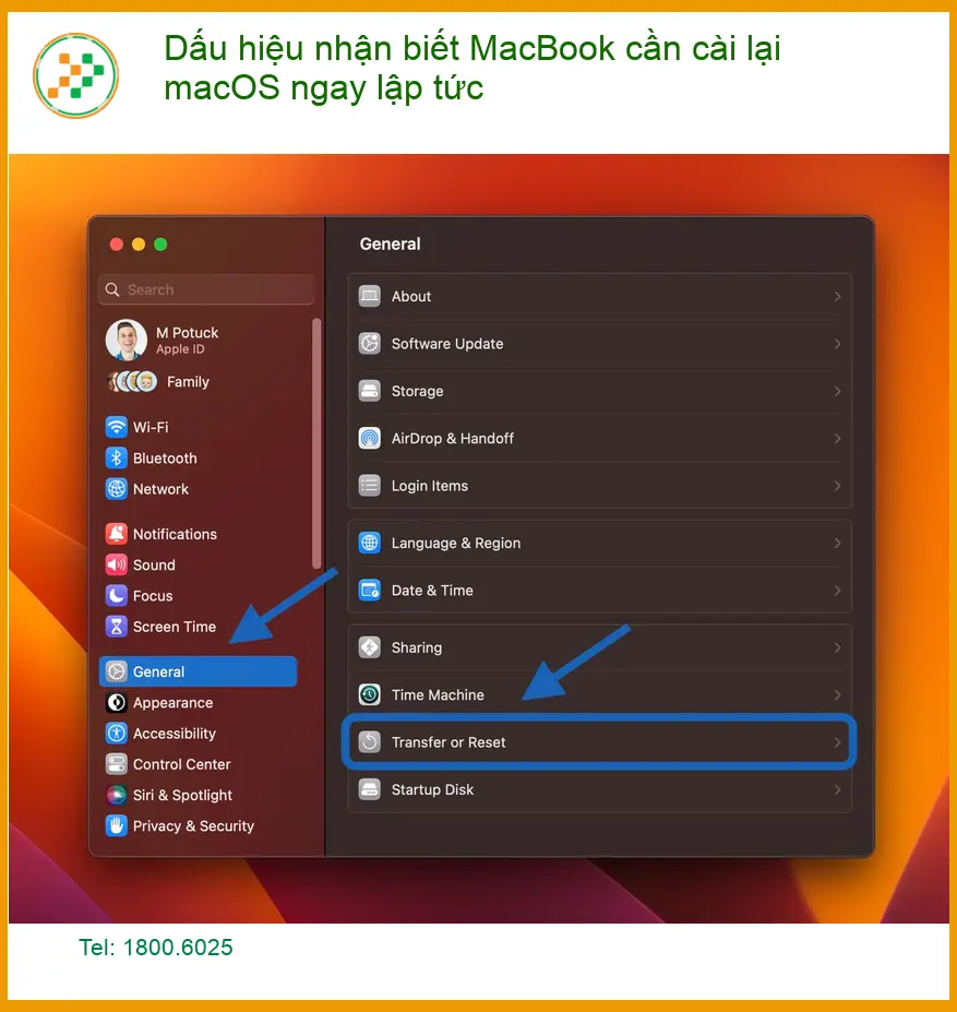 Dấu hiệu MacBook cần cài lại macOS ngay - Hỗ trợ uy tín TPHCM