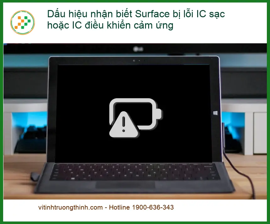 Dấu hiệu lỗi IC sạc, điều khiển cảm ứng - Sửa Laptop lấy ngay
