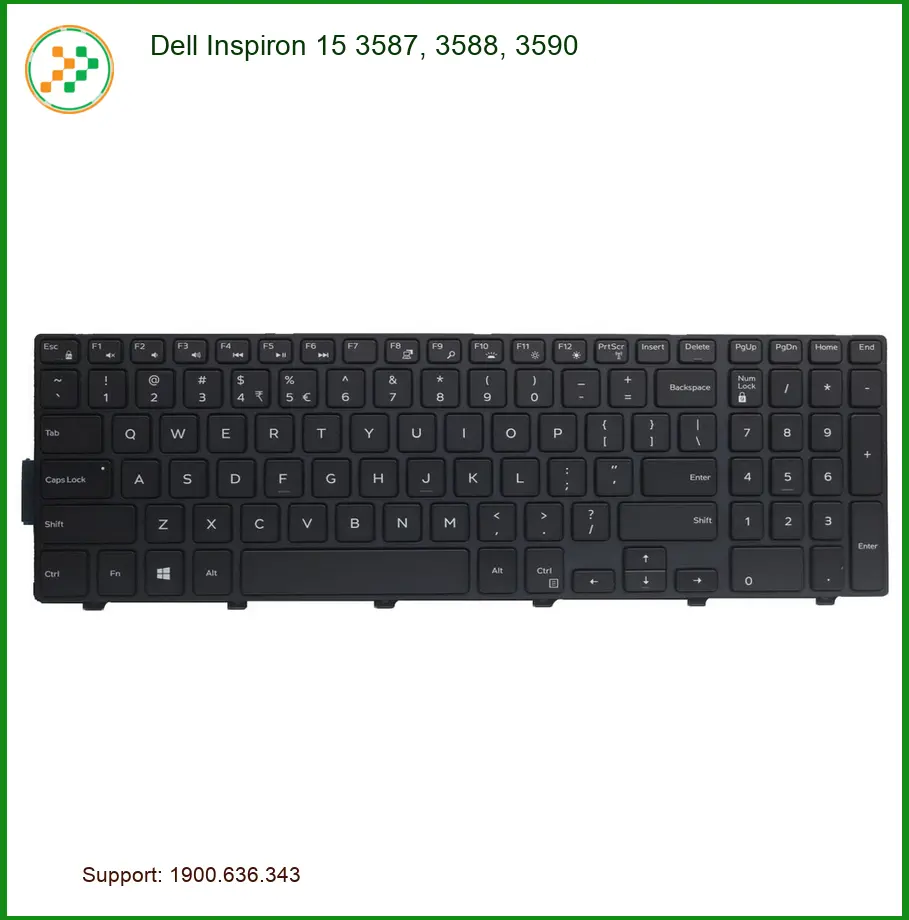 Bàn phím Laptop DELL Inspiron 15 - Thay Nhanh Tại TPHCM Giá Rẻ
