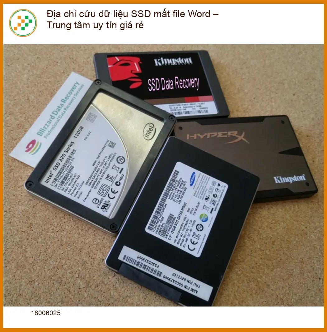 Cứu dữ liệu SSD mất file Word – Trung tâm uy tín giá rẻ TPHCM