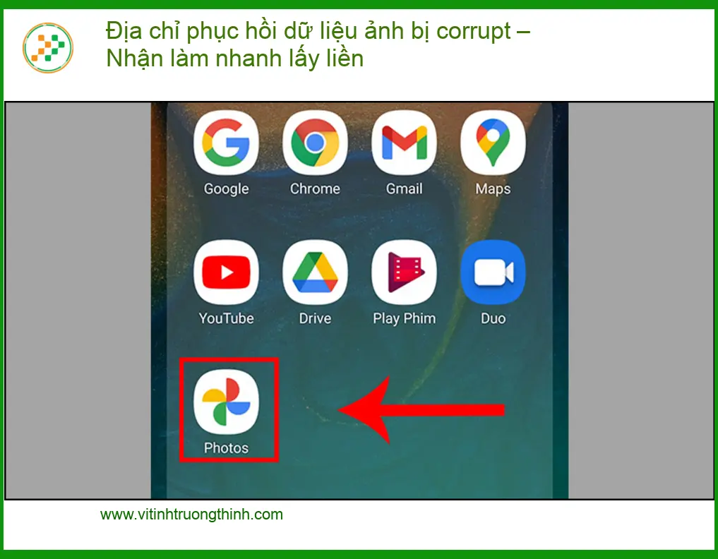 Khôi Phục Dữ Liệu Ảnh Corrupt – Lấy Liền TPHCM - Gọi Thợ 15 Phút