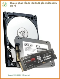 Khôi Phục Dữ Liệu SSD TPHCM – Trung tâm uy tín, lấy liền