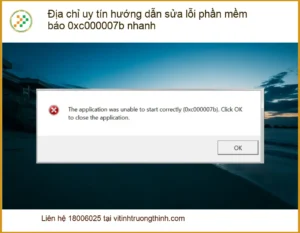 Thủ thuật sửa lỗi 0xc000007b nhanh – Địa chỉ trung tâm hỗ trợ gần đây
