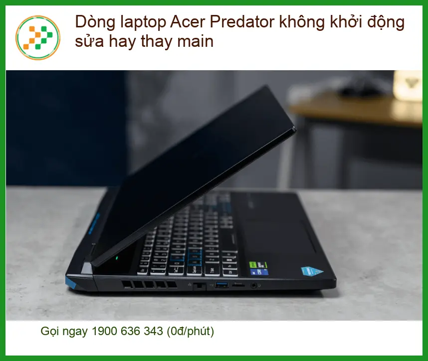 Sửa Laptop Acer Predator không khởi động - Trung tâm uy tín TPHCM